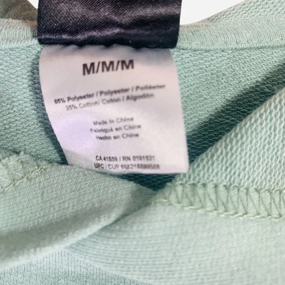 Star Wars logo Sage  green sweat shirt Hoodie with The Child Design size medium - Picture 9 of 10